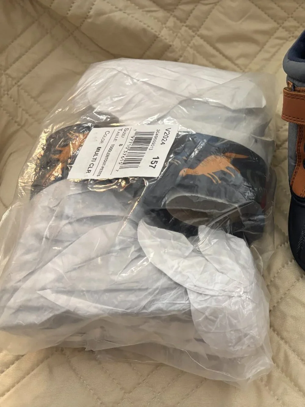 The Children Place Dinosaur Snow Boot